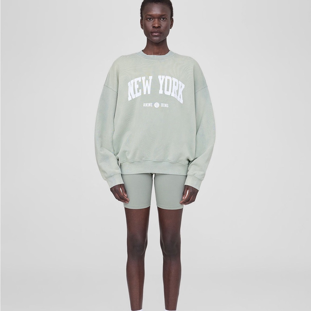 Anine Bing “New York” Oversized Sweatshirt – Size Small